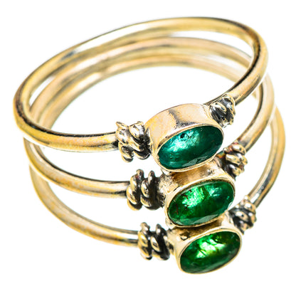 Emerald Rings handcrafted by Ana Silver Co - RING101179