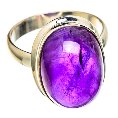 Amethyst Rings handcrafted by Ana Silver Co - RING101184