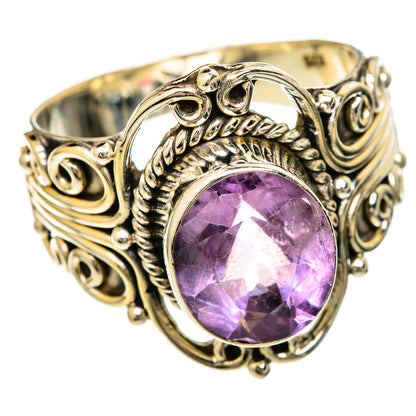 Amethyst Rings handcrafted by Ana Silver Co - RING101185