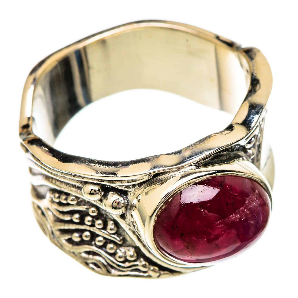 Pink Tourmaline Rings handcrafted by Ana Silver Co - RING101195