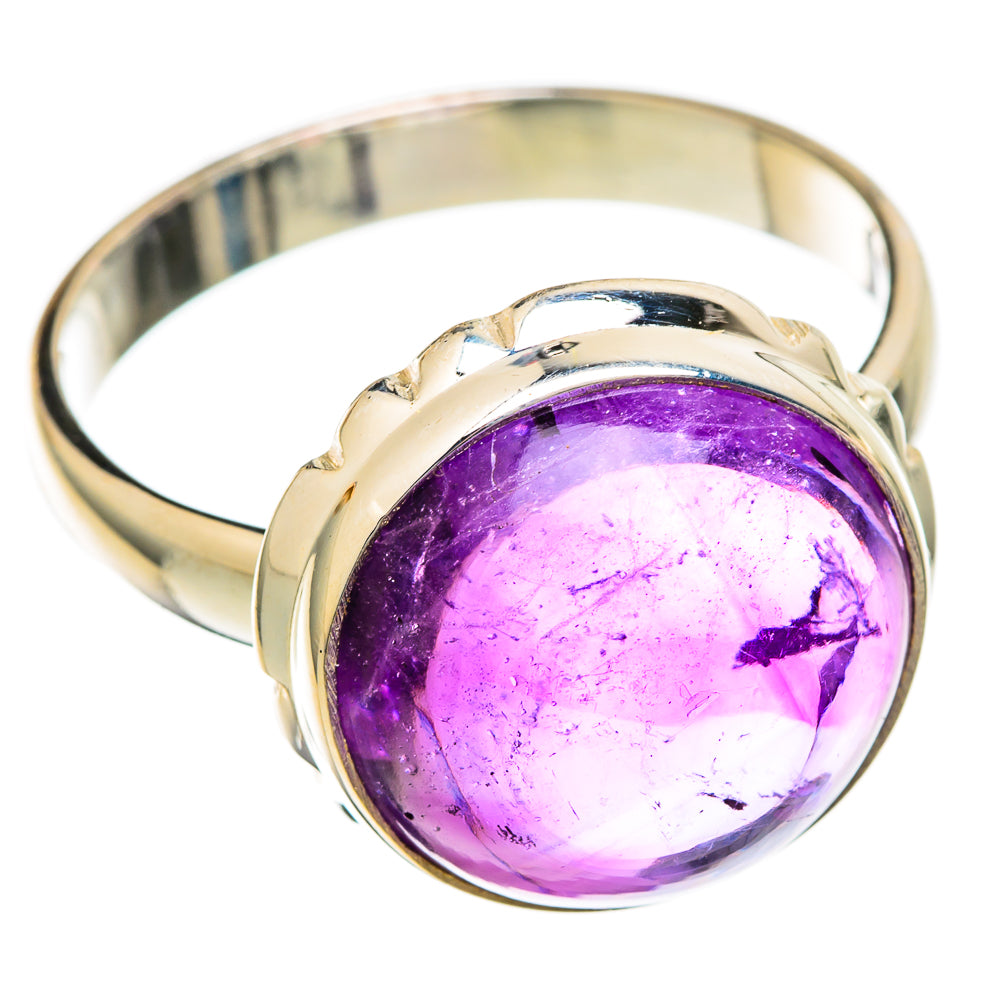 Amethyst Rings handcrafted by Ana Silver Co - RING101198