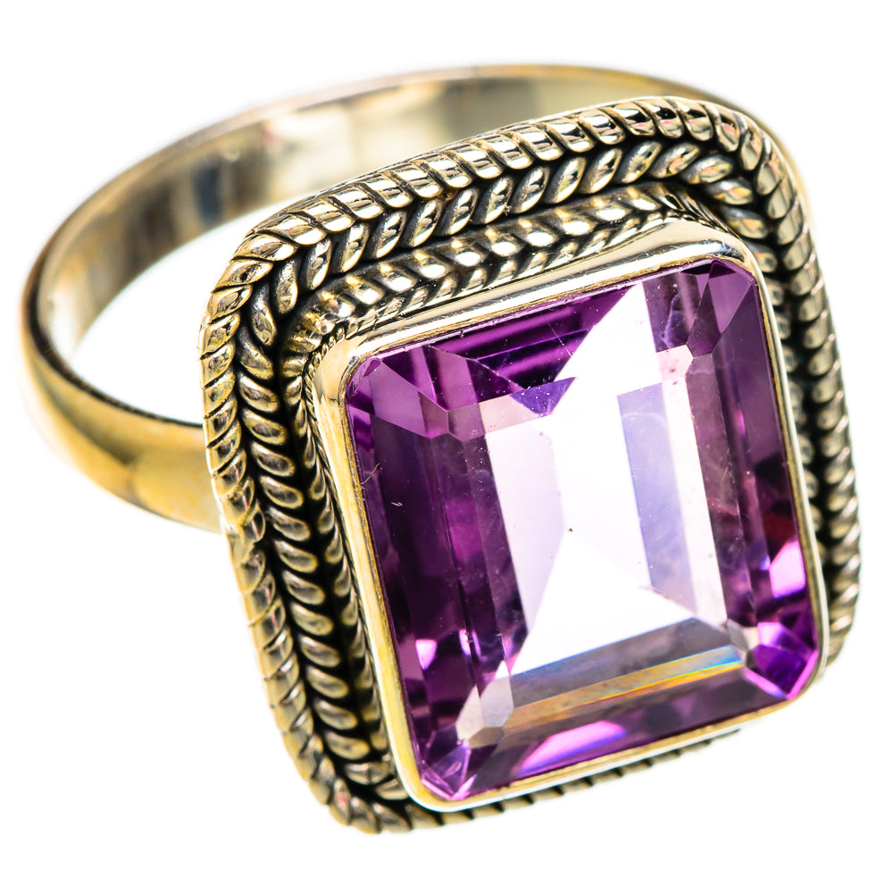 Amethyst Rings handcrafted by Ana Silver Co - RING101201