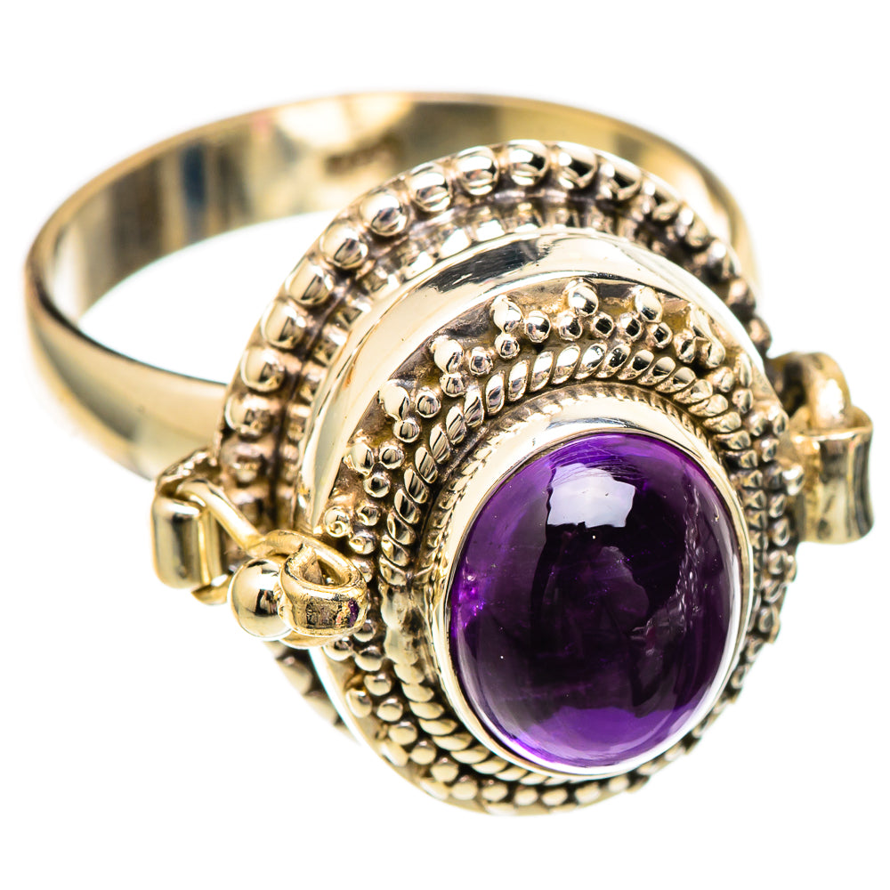 Amethyst Rings handcrafted by Ana Silver Co - RING101202