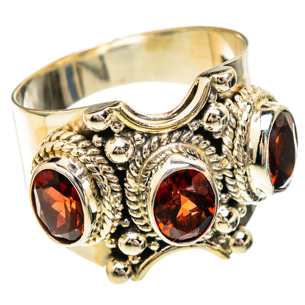 Garnet Rings handcrafted by Ana Silver Co - RING101208