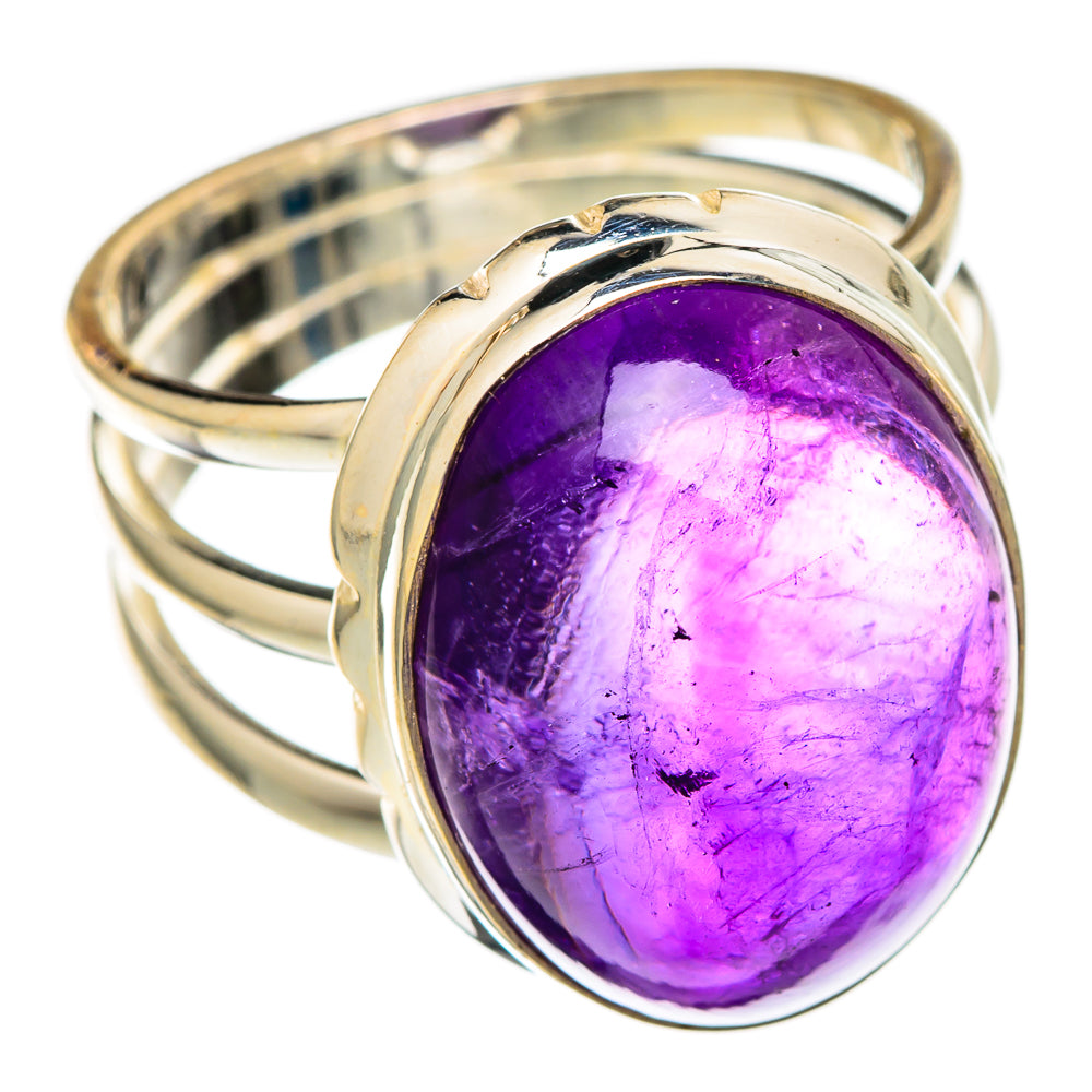Amethyst Rings handcrafted by Ana Silver Co - RING101212