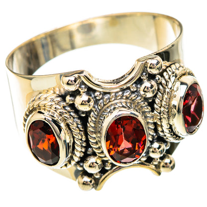 Garnet Rings handcrafted by Ana Silver Co - RING101216