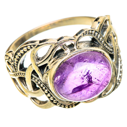 Amethyst Rings handcrafted by Ana Silver Co - RING101219
