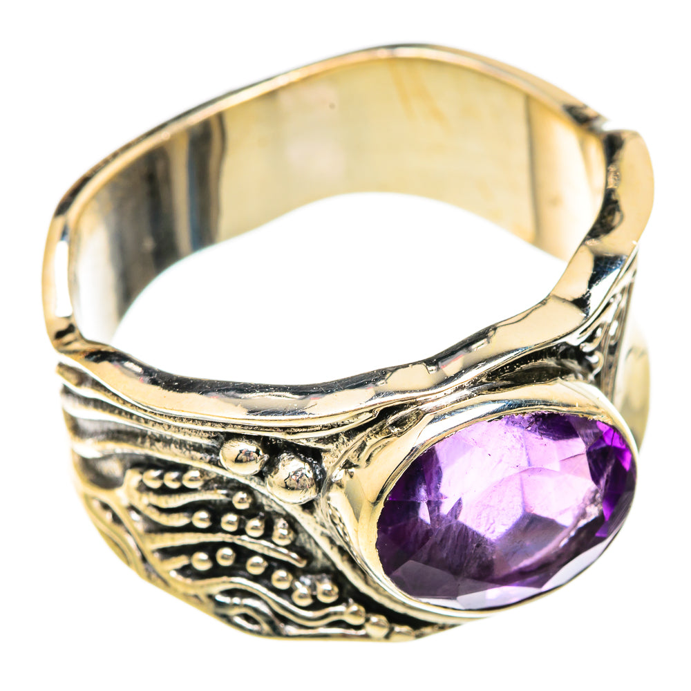 Amethyst Rings handcrafted by Ana Silver Co - RING101220