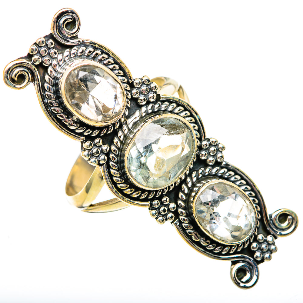 White Quartz Rings handcrafted by Ana Silver Co - RING101239 - Photo 2