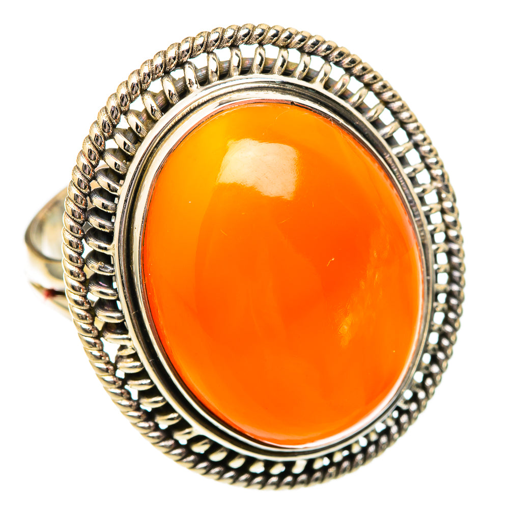 Carnelian Rings handcrafted by Ana Silver Co - RING101244