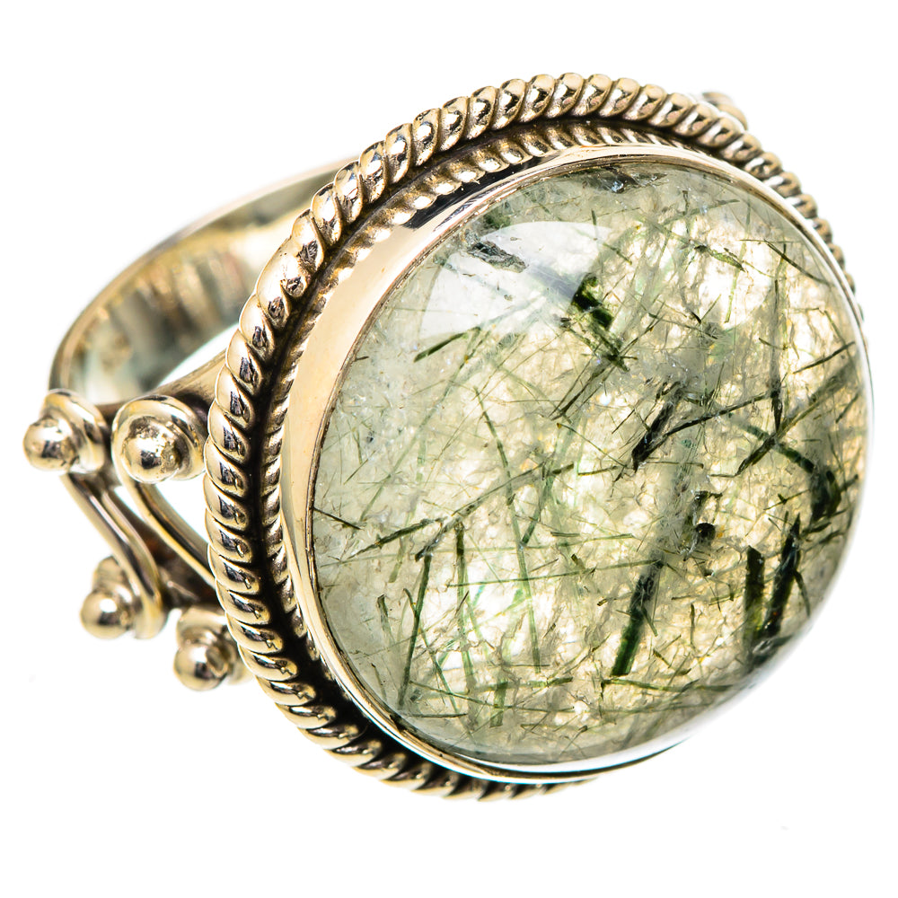 Tourmalinated Quartz Rings handcrafted by Ana Silver Co - RING101250