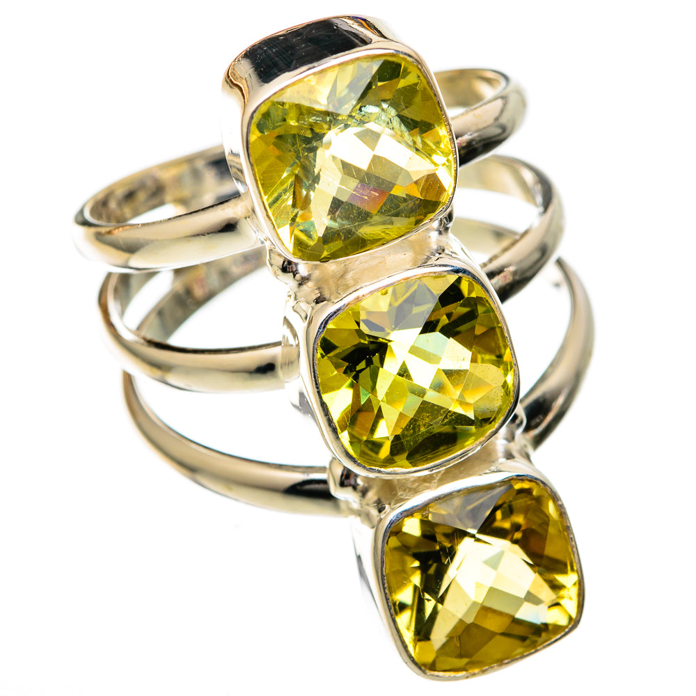 Citrine Rings handcrafted by Ana Silver Co - RING101255 - Photo 2
