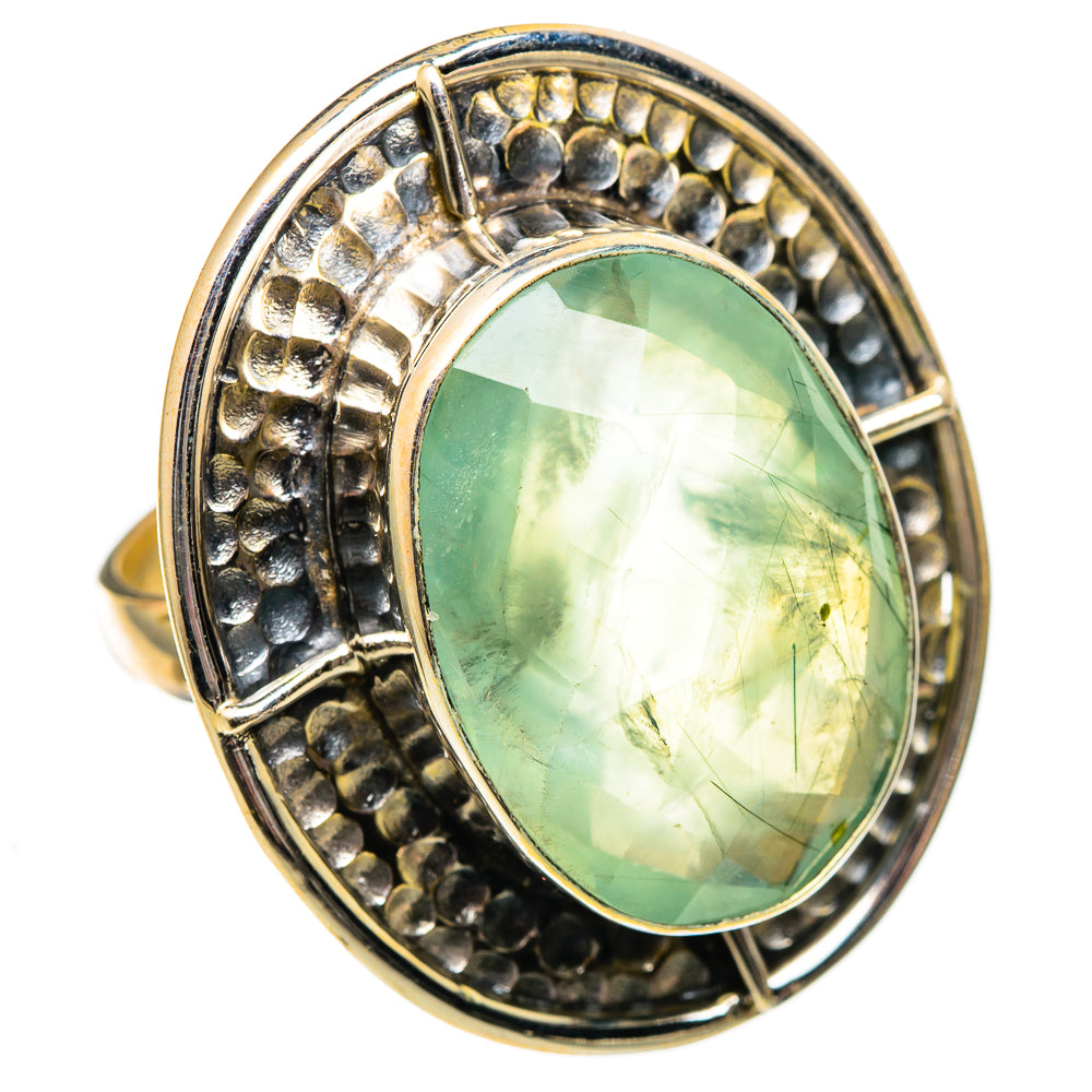 Prehnite Rings handcrafted by Ana Silver Co - RING101262