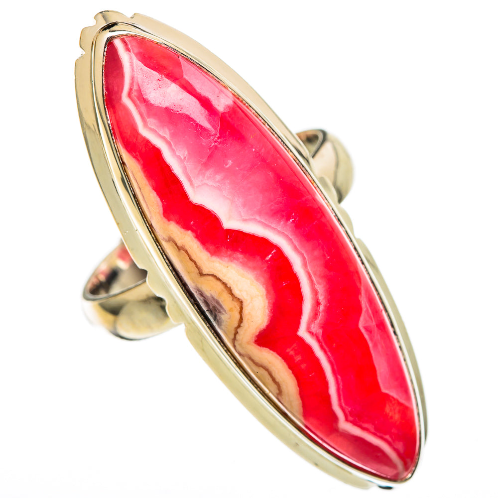 Rhodochrosite Rings handcrafted by Ana Silver Co - RING101264