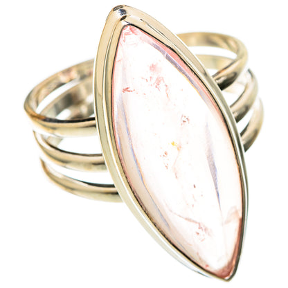Rose Quartz Rings handcrafted by Ana Silver Co - RING101266