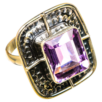 Amethyst Rings handcrafted by Ana Silver Co - RING101268 - Photo 2
