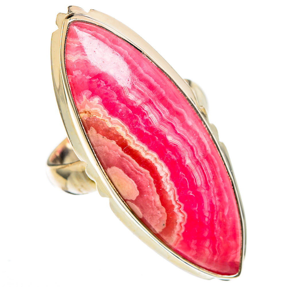 Rhodochrosite Rings handcrafted by Ana Silver Co - RING101287