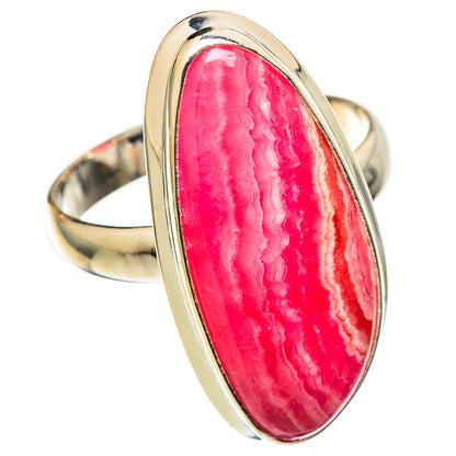 Rhodochrosite Rings handcrafted by Ana Silver Co - RING101300