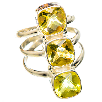Citrine Rings handcrafted by Ana Silver Co - RING101303