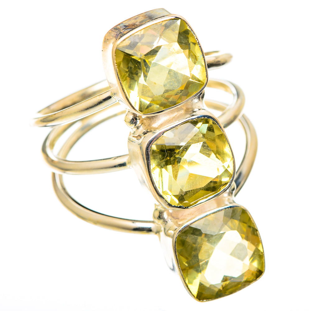 Citrine Rings handcrafted by Ana Silver Co - RING101313 - Photo 2