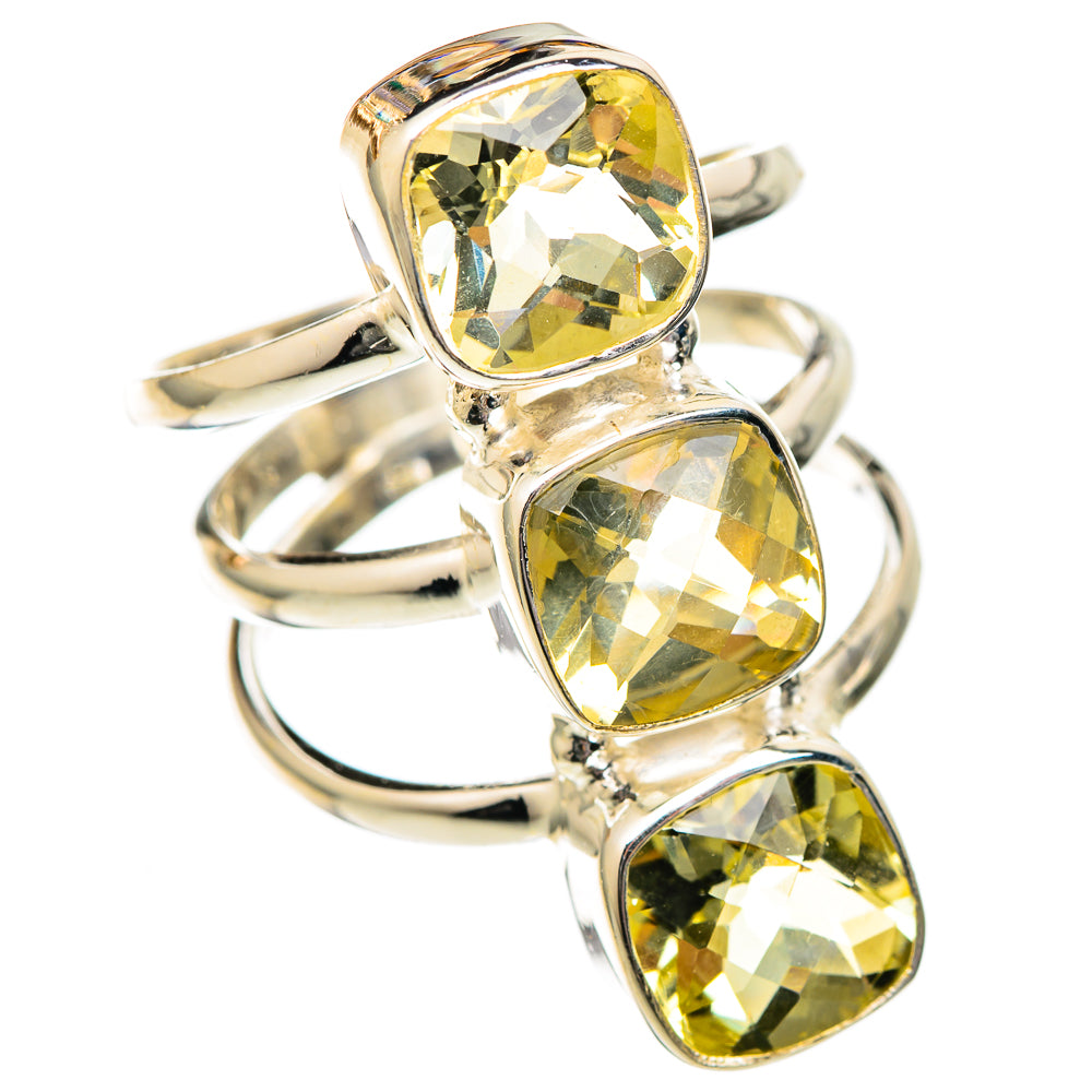 Citrine Rings handcrafted by Ana Silver Co - RING101320 - Photo 2