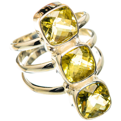 Citrine Rings handcrafted by Ana Silver Co - RING101324