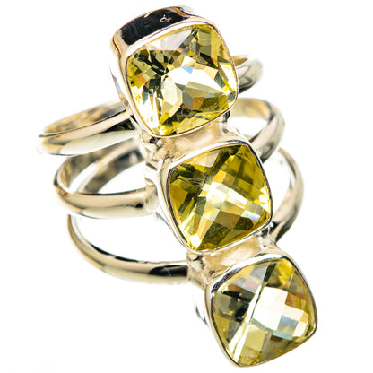 Citrine Rings handcrafted by Ana Silver Co - RING101327 - Photo 2