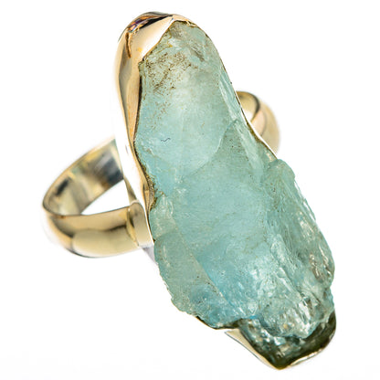 Aquamarine Rings handcrafted by Ana Silver Co - RING101329 - Photo 2