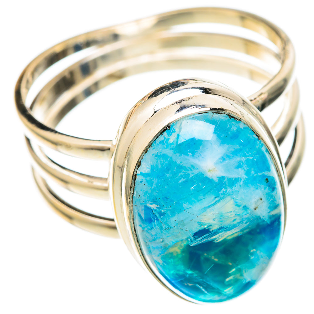 Rainbow Moonstone Rings handcrafted by Ana Silver Co - RING101332