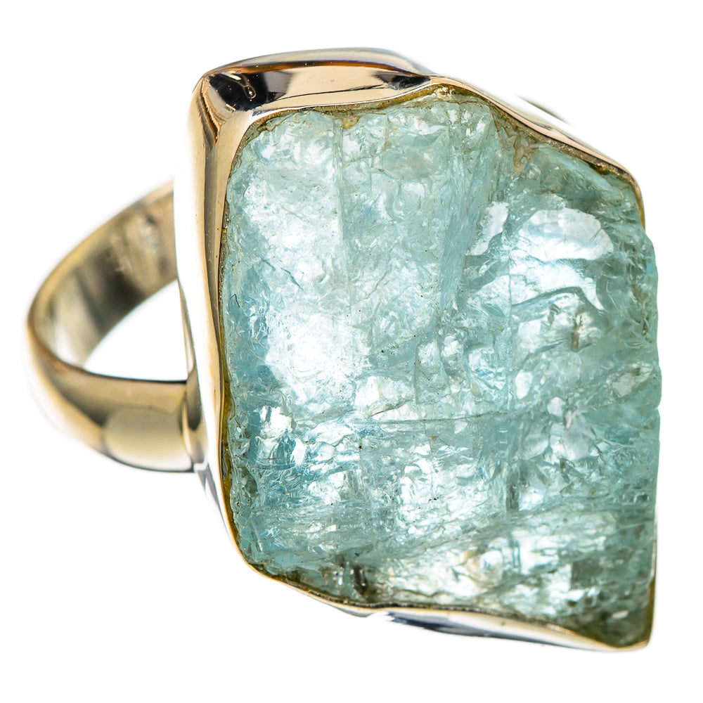 Aquamarine Rings handcrafted by Ana Silver Co - RING101333 - Photo 2