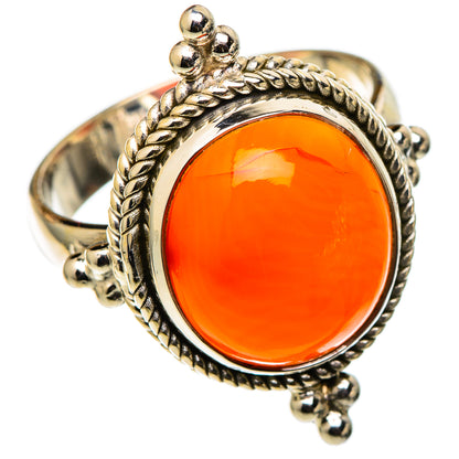 Carnelian Rings handcrafted by Ana Silver Co - RING101337