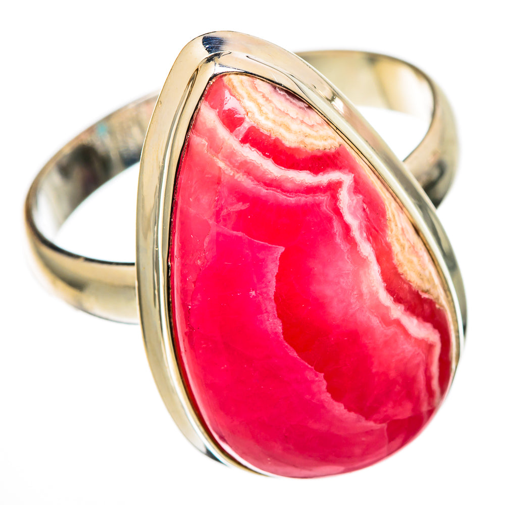 Rhodochrosite Rings handcrafted by Ana Silver Co - RING101342