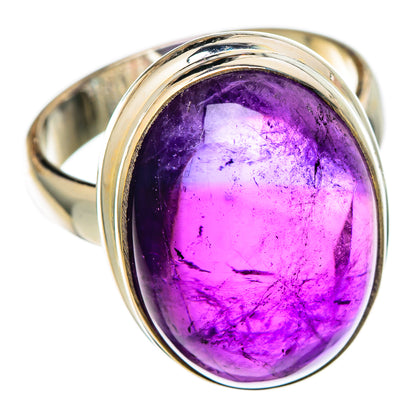 Amethyst Rings handcrafted by Ana Silver Co - RING101345 - Photo 2