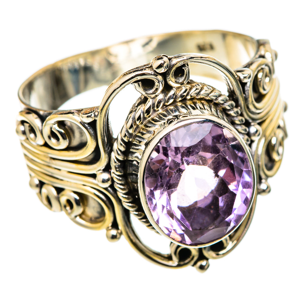 Amethyst Rings handcrafted by Ana Silver Co - RING101346