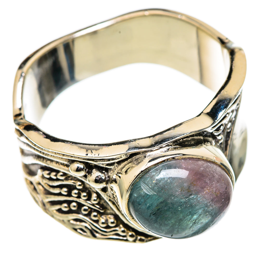 Watermelon Tourmaline Rings handcrafted by Ana Silver Co - RING101352