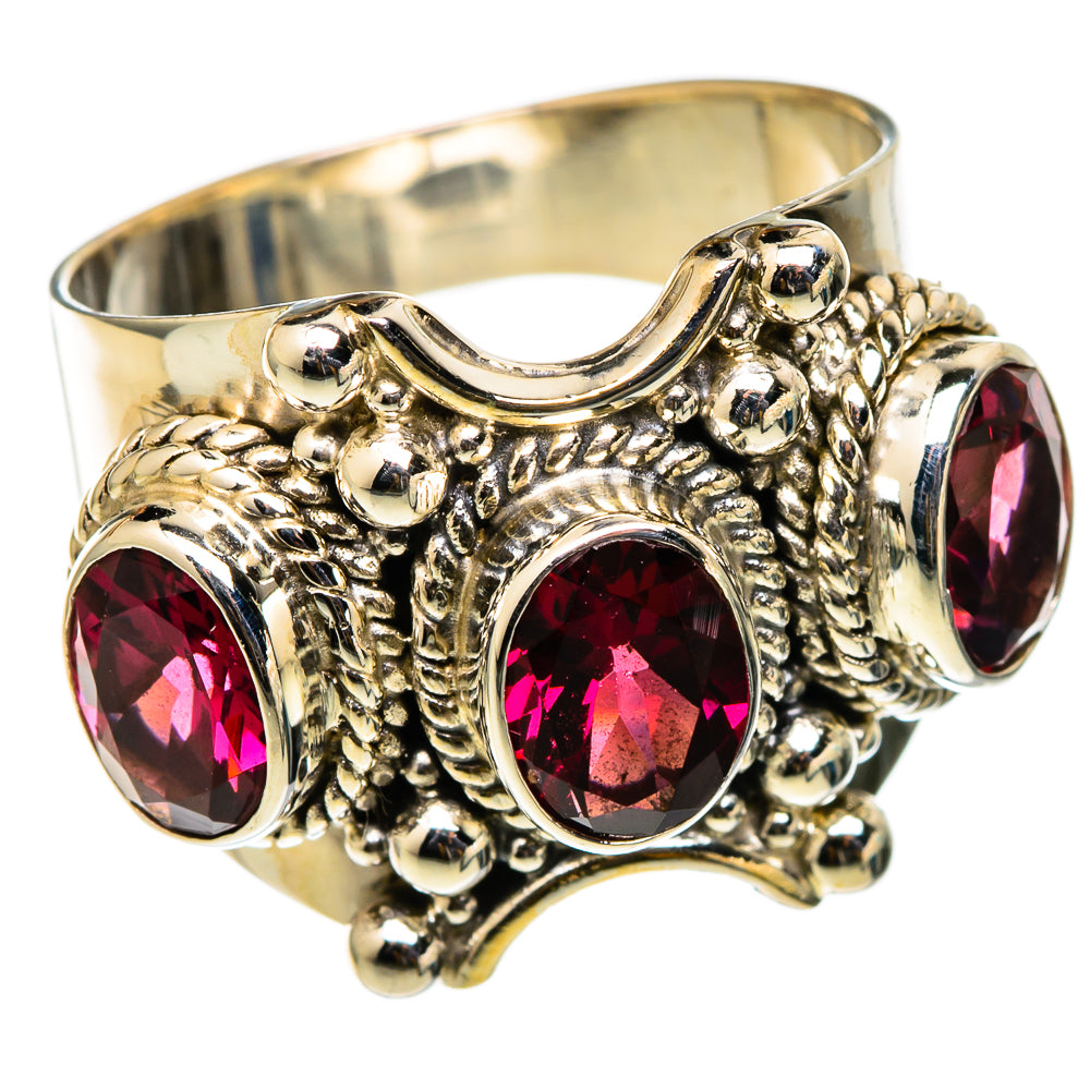 Garnet Rings handcrafted by Ana Silver Co - RING101368