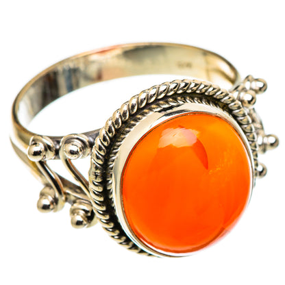 Carnelian Rings handcrafted by Ana Silver Co - RING101382 - Photo 2