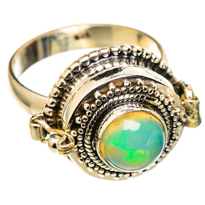 Ethiopian Opal Rings handcrafted by Ana Silver Co - RING101397