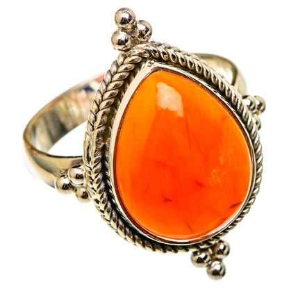 Carnelian Rings handcrafted by Ana Silver Co - RING101405