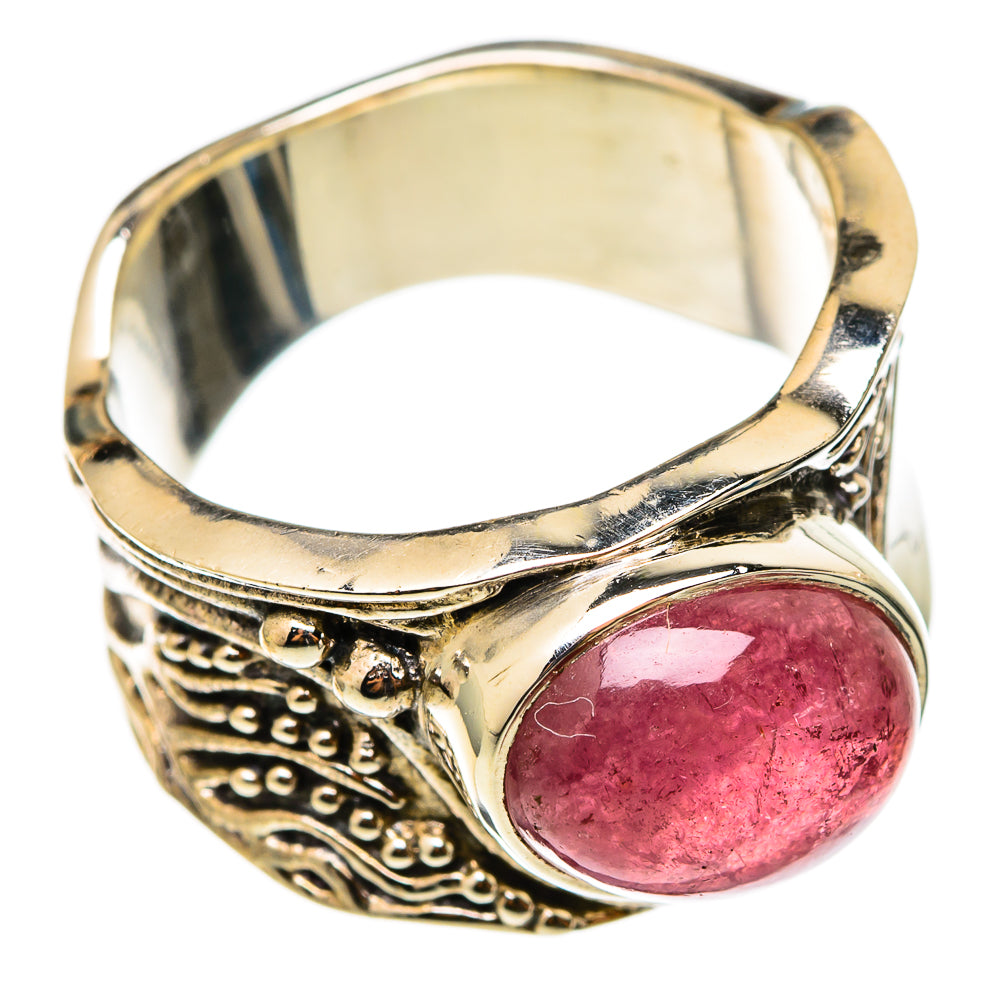 Pink Tourmaline Rings handcrafted by Ana Silver Co - RING101407