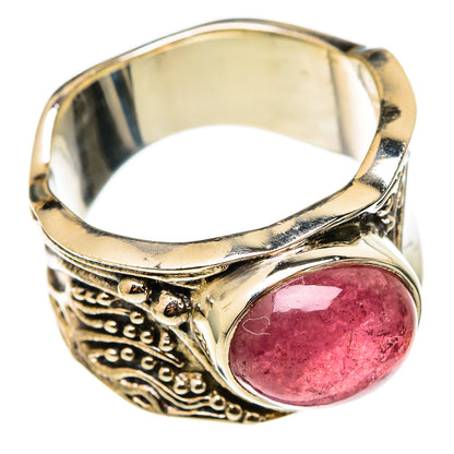 Pink Tourmaline Rings handcrafted by Ana Silver Co - RING101407