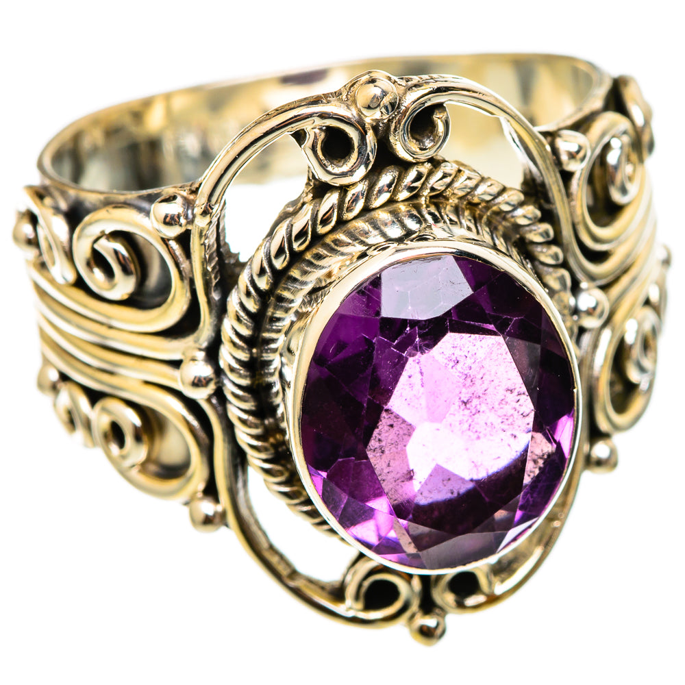 Amethyst Rings handcrafted by Ana Silver Co - RING101414