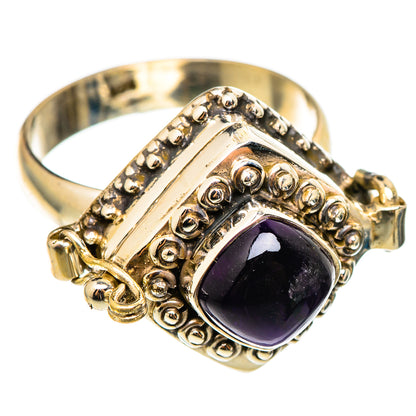 Amethyst Rings handcrafted by Ana Silver Co - RING101434 - Photo 2