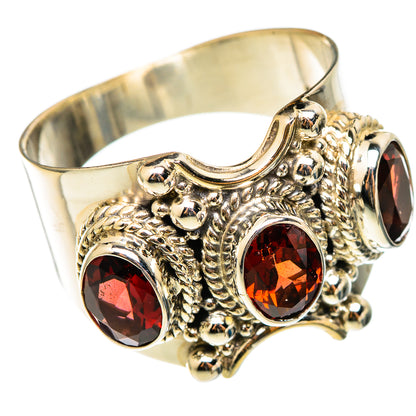 Garnet Rings handcrafted by Ana Silver Co - RING101449