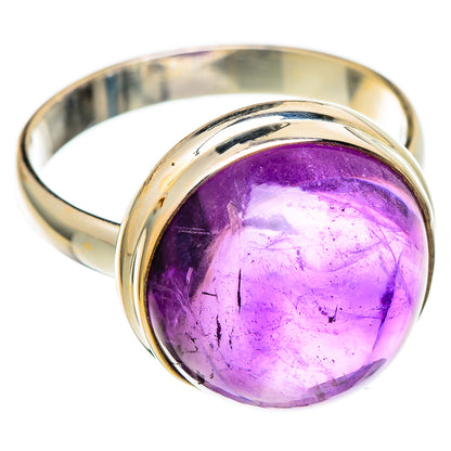 Amethyst Rings handcrafted by Ana Silver Co - RING101452