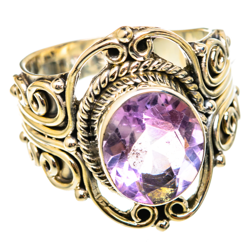 Amethyst Rings handcrafted by Ana Silver Co - RING101453