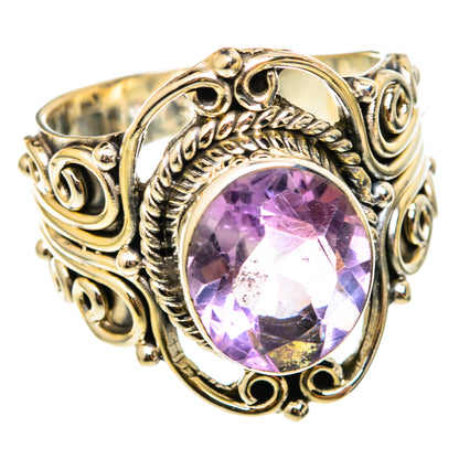 Amethyst Rings handcrafted by Ana Silver Co - RING101453