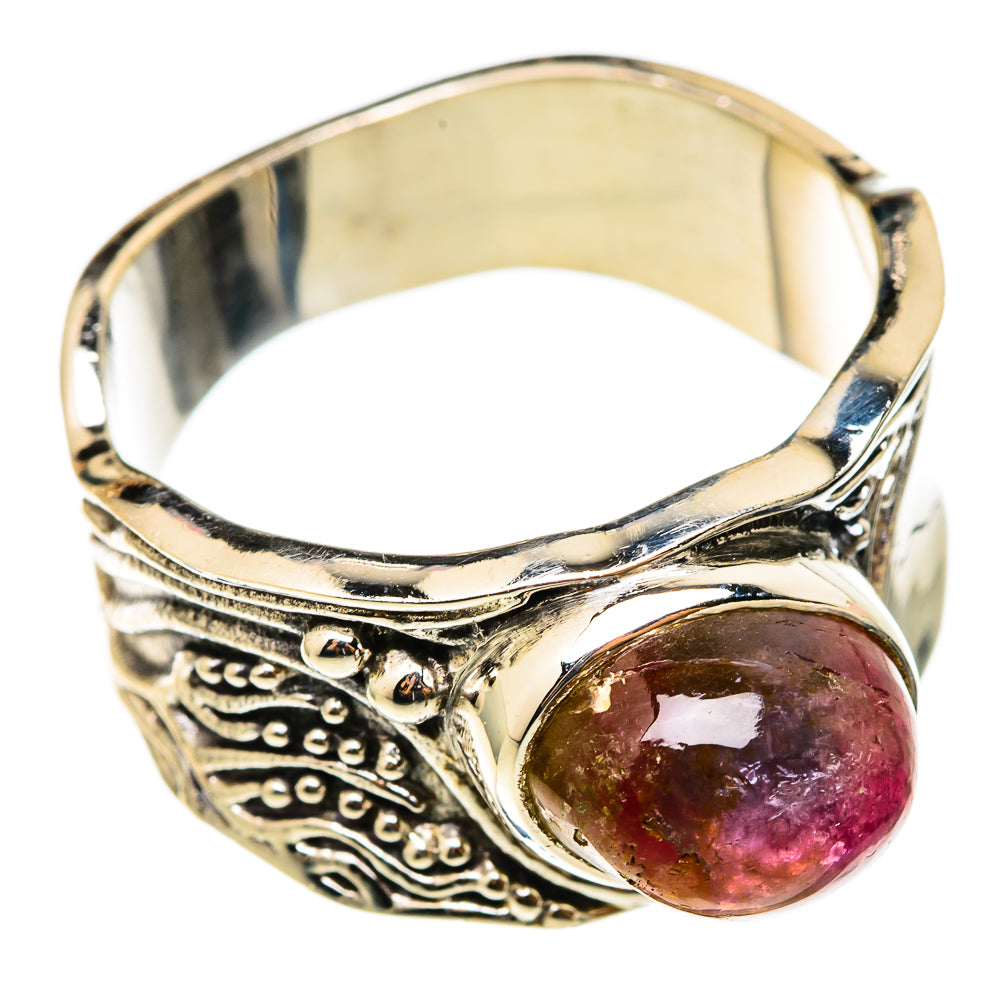 Pink Tourmaline Rings handcrafted by Ana Silver Co - RING101454