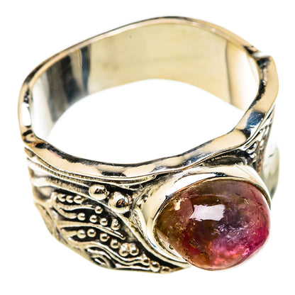 Pink Tourmaline Rings handcrafted by Ana Silver Co - RING101454