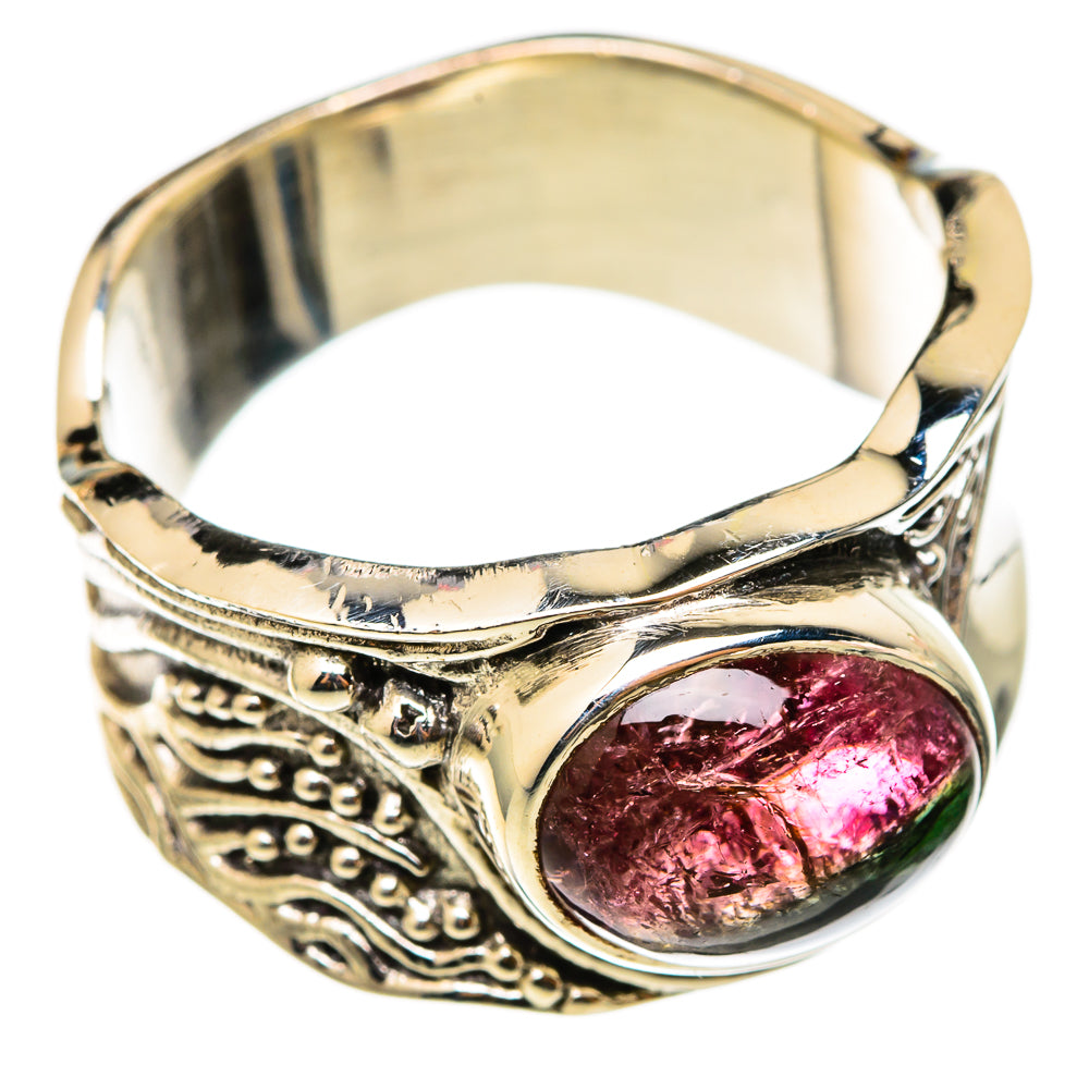 Pink Tourmaline Rings handcrafted by Ana Silver Co - RING101455